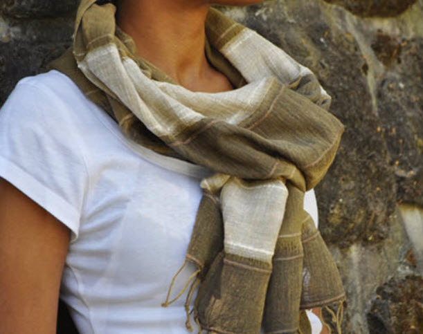 Fair trade scarves